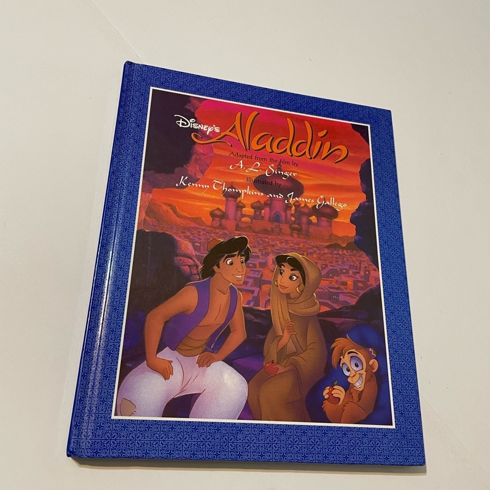 Disney Aladdin Hardcover Children’s Book